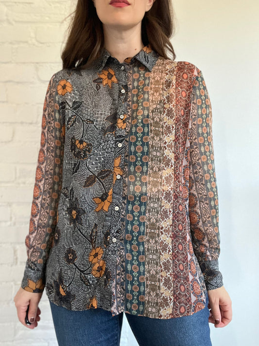 Desigual Boho Shirt - L