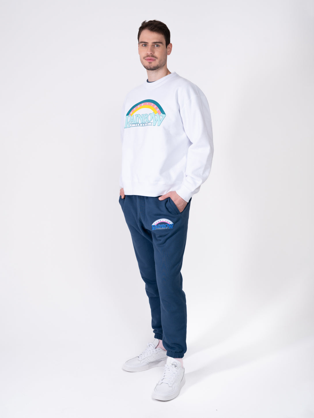 Unisex Benson x Rainbow Crew Sweat Top - Size L
