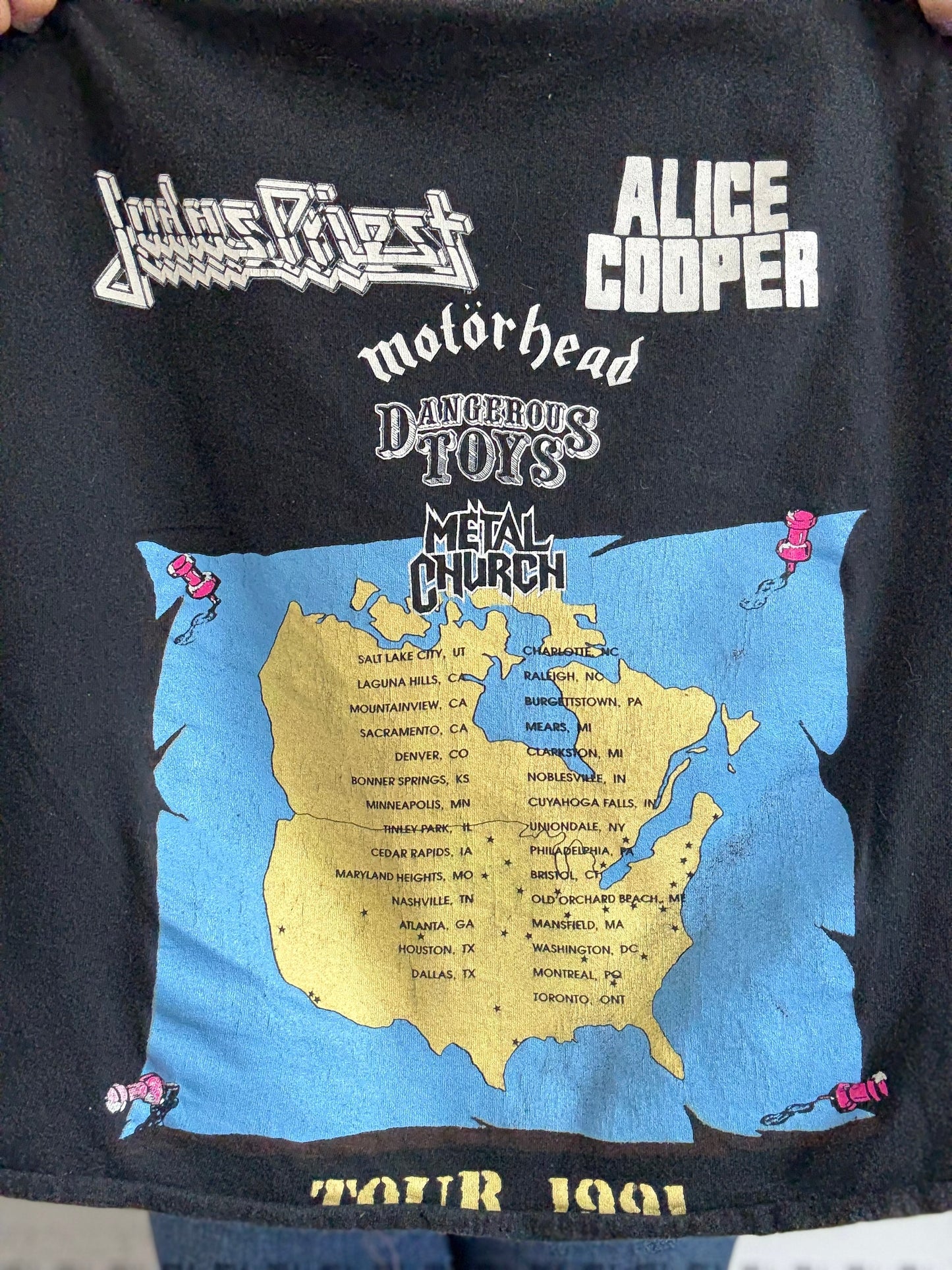 1991 Operational Rock & Roll Tee - Size XL