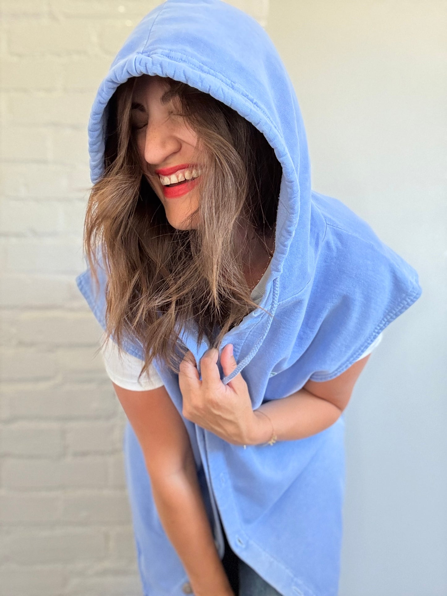 Vintage BOCA Hoodie Vest - Size XL
