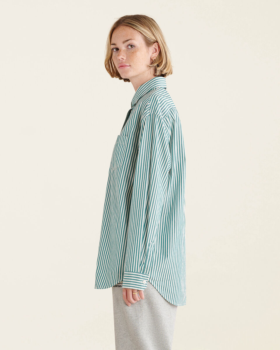 Oxford Poplin Relaxed Shirt - Sz. L