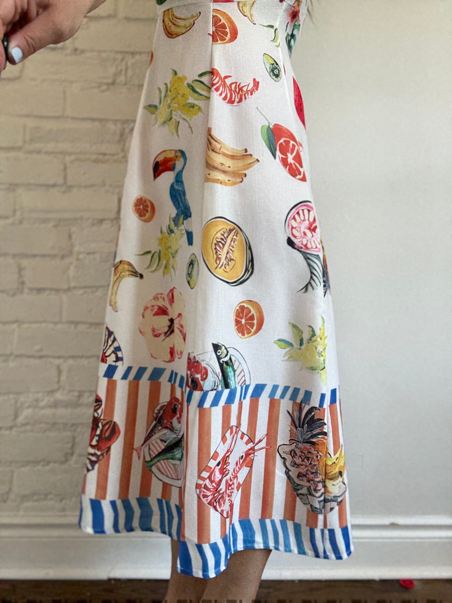 Fruity Tapas Dress - Sz. L