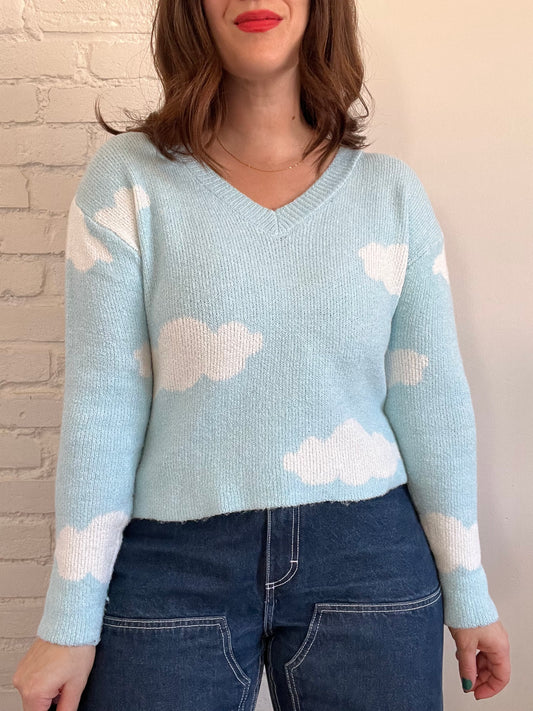 Up in the Clouds Sweater - M