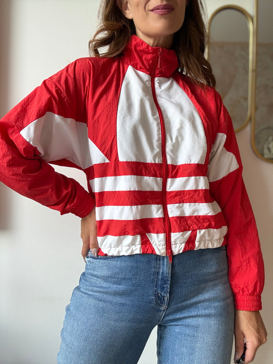 Adidas Originals Trefoil Logo Windbreaker - Size S