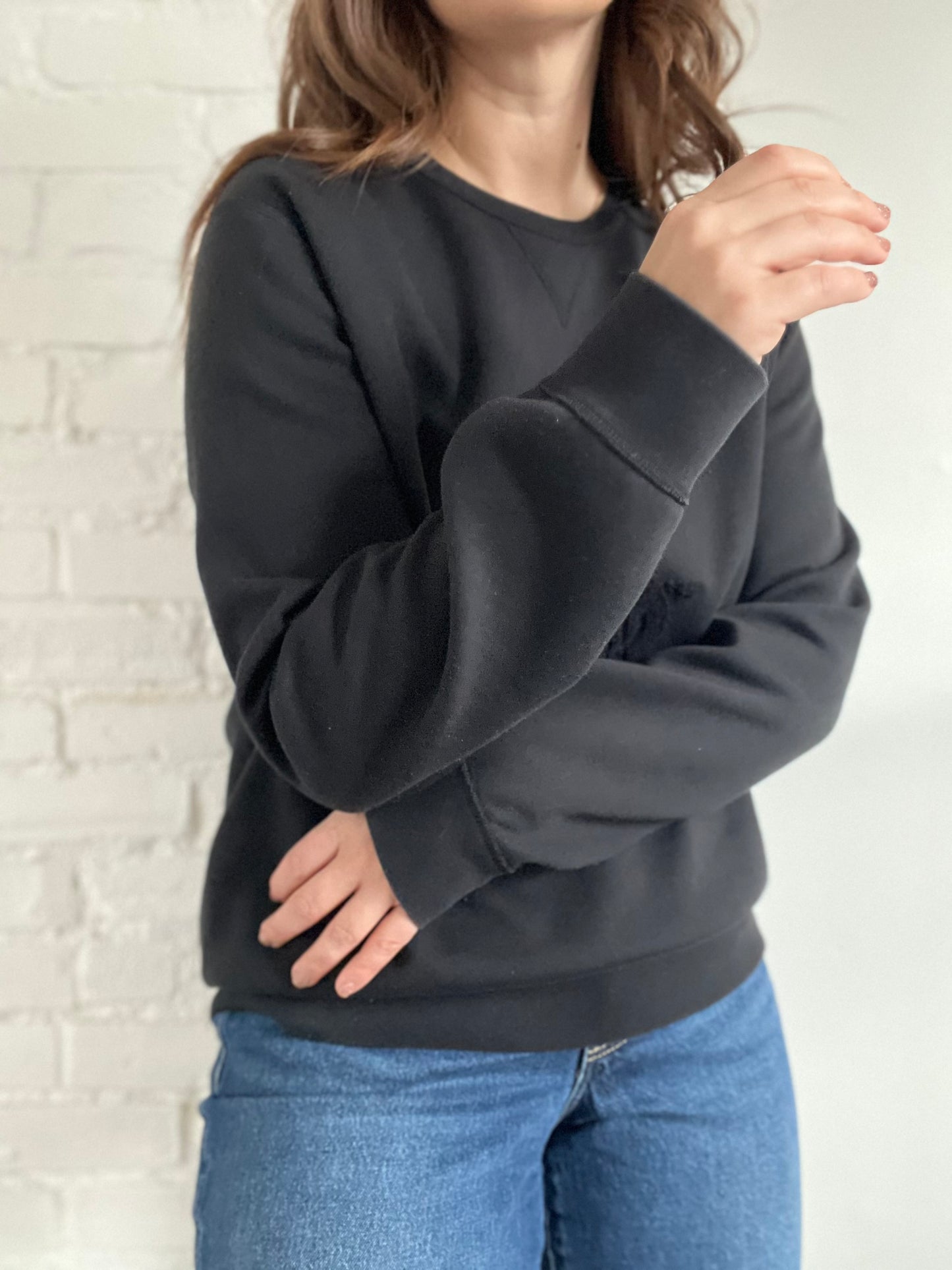 Polo Pony Double-Knit Sweatshirt - Sz. L/XL
