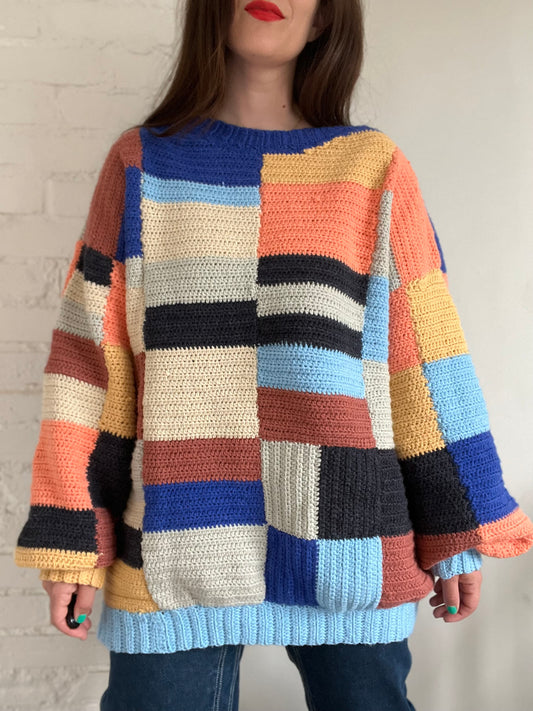 Handmade Blanket Sweater - One Size