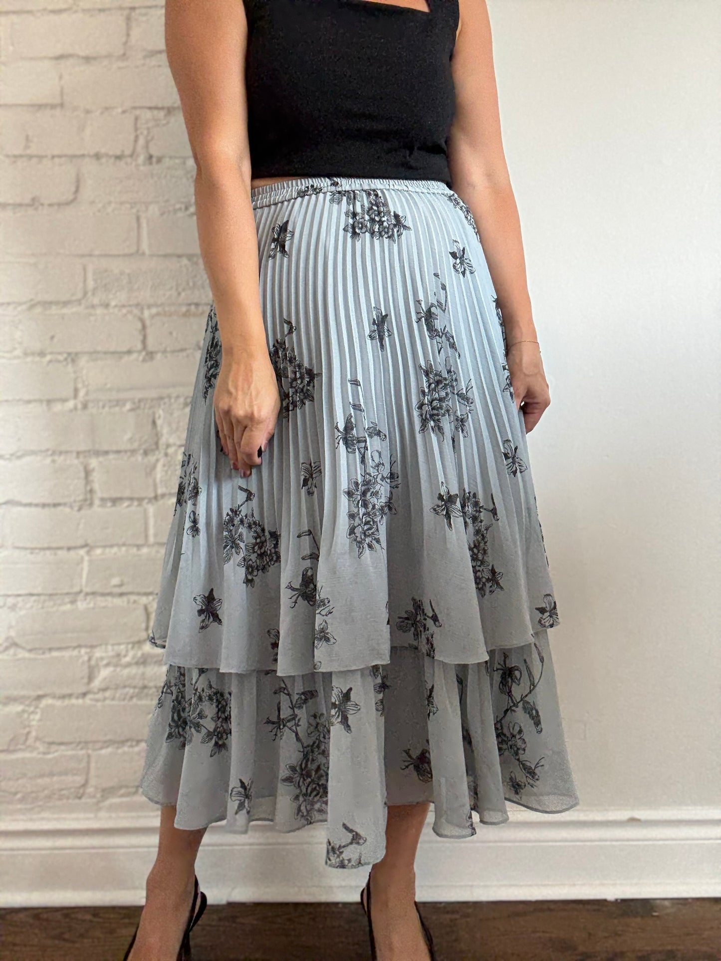 Club Monaco Pleated Skirt - Size S