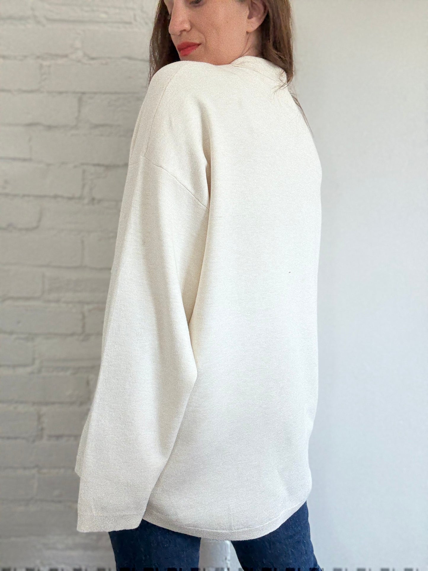 Aritzia Ronnie Oatmeal Sweater - Size L