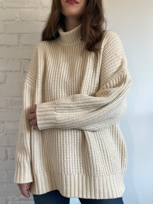 Frank & Oak Chunky Sweater - L-XL