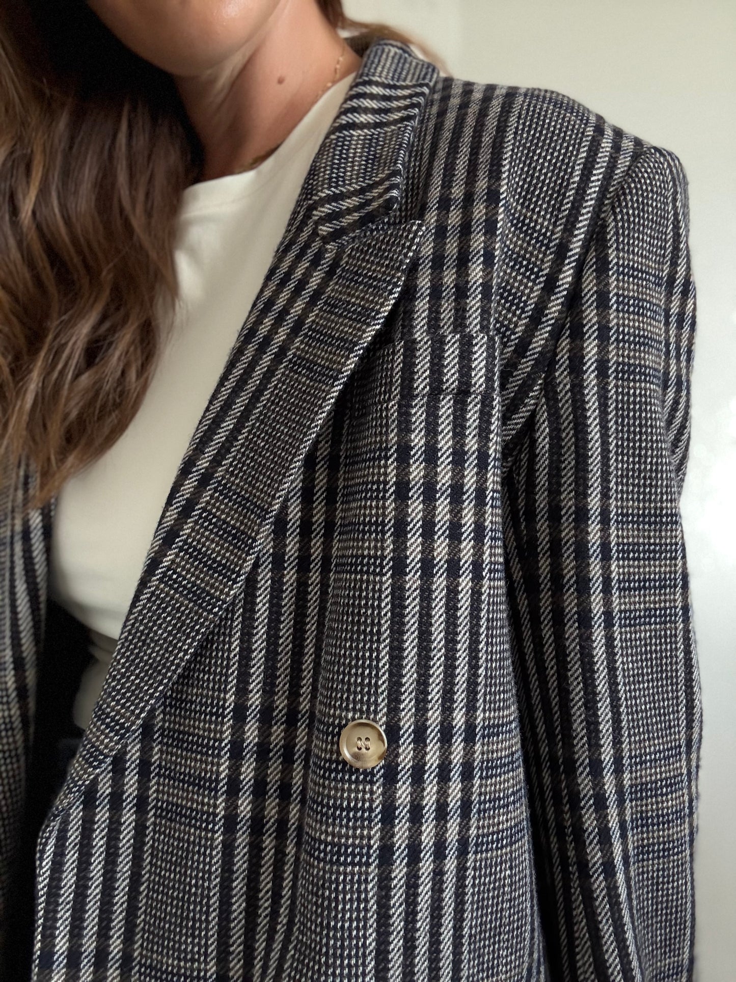 Henry White Dublin Wool Blazer - Size L