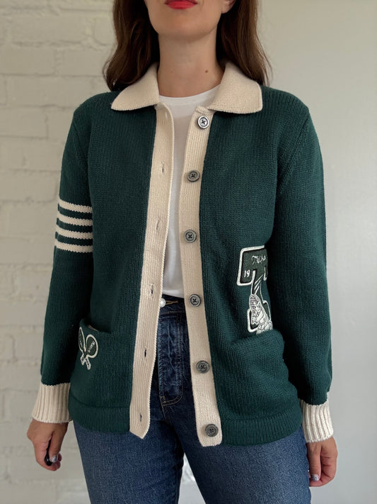 Teenie Weenie Tennis Club Cardigan - Size M/L