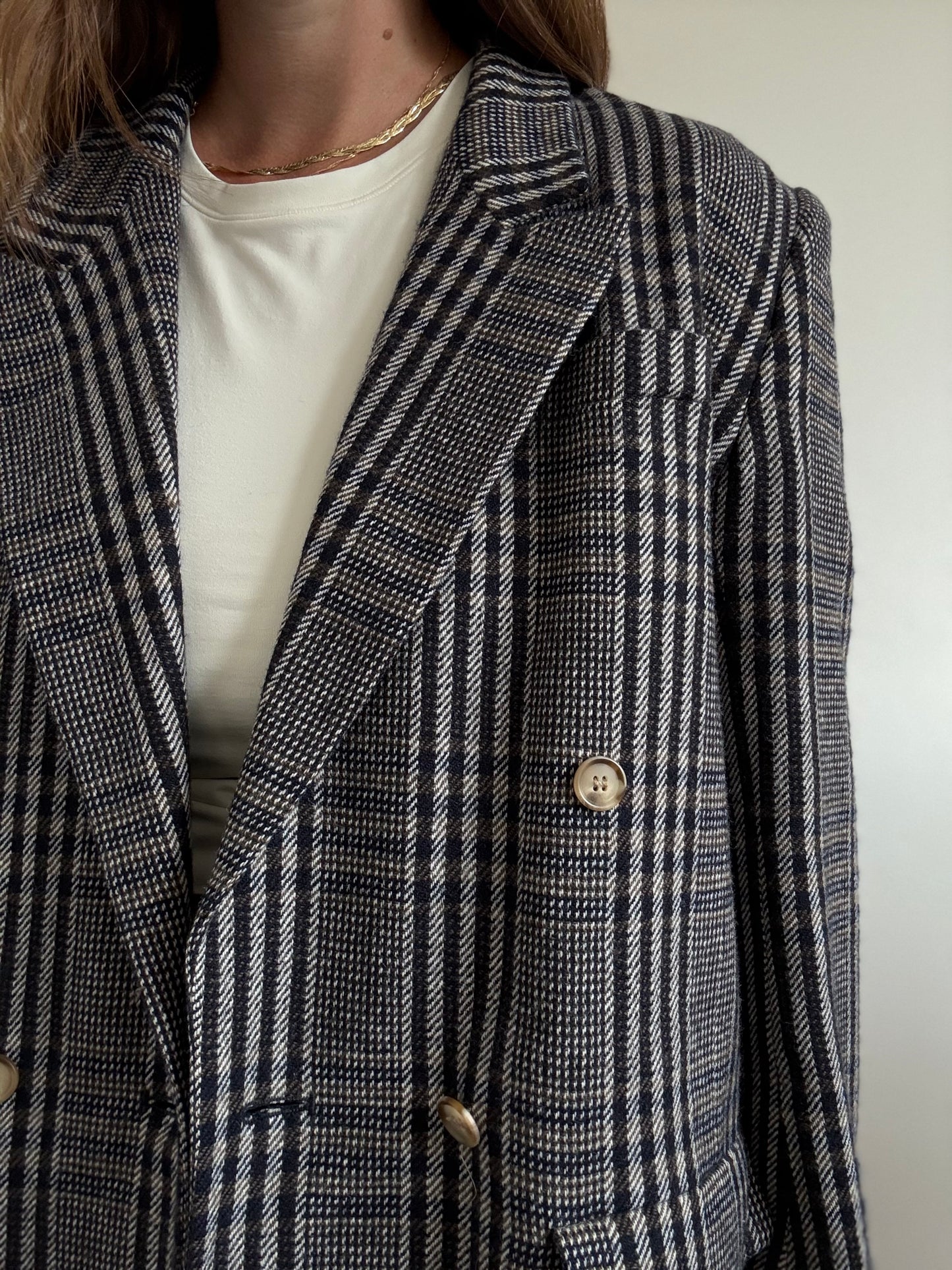 Henry White Dublin Wool Blazer - Size L