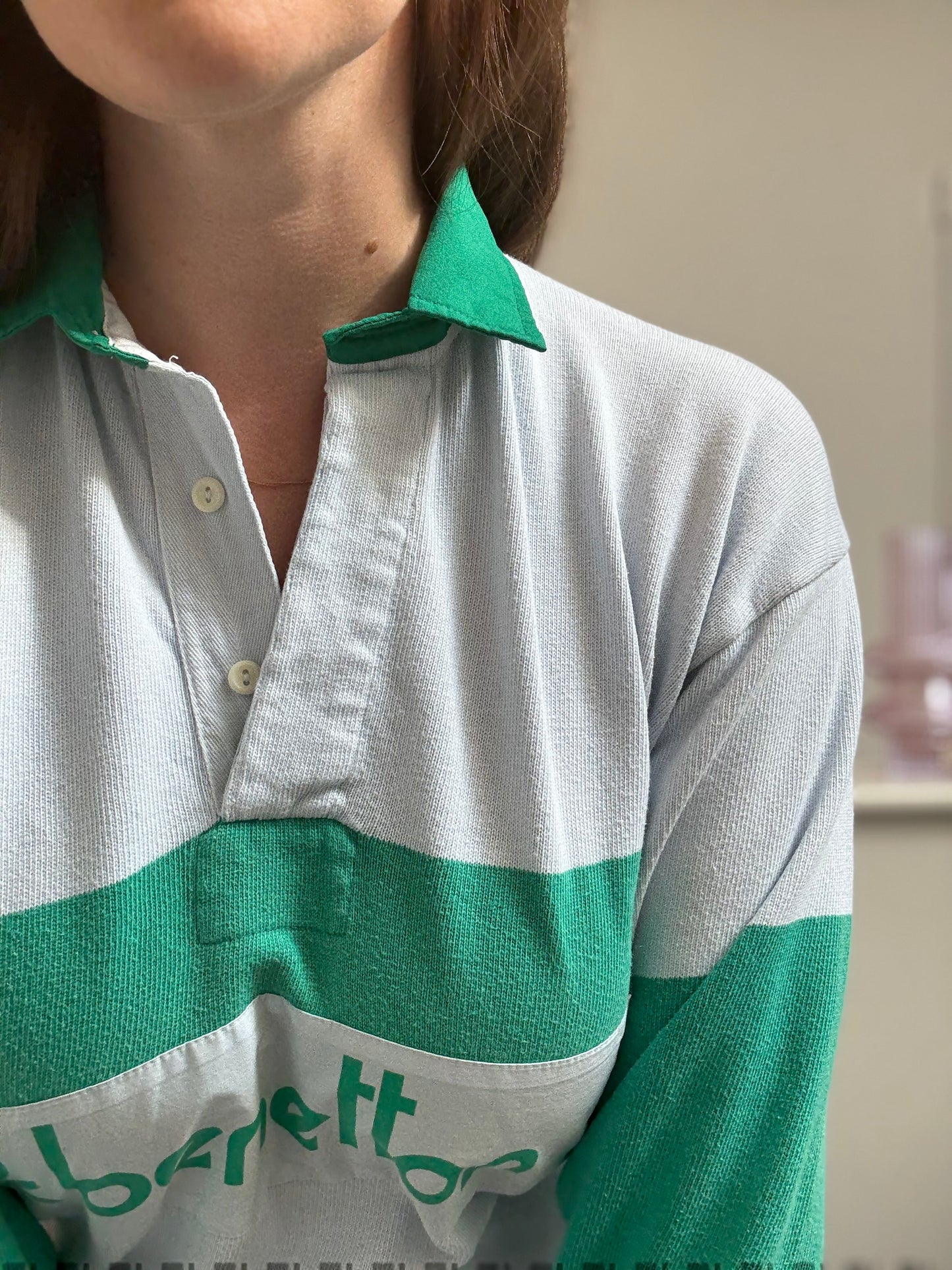 90s Benetton Polo Rugby Shirt - Size M/L
