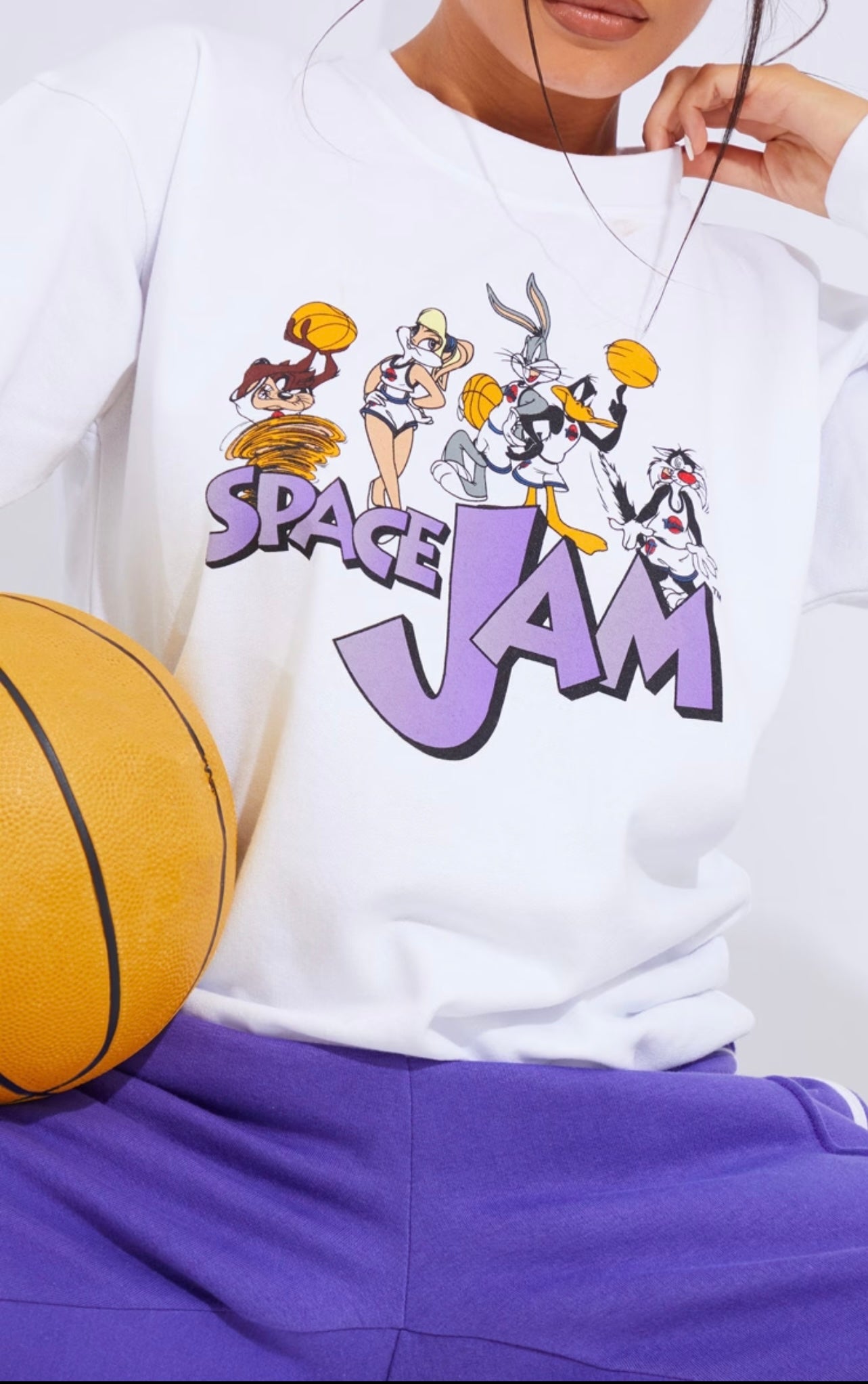 Space Jam Looney Tunes Sweater - S/M