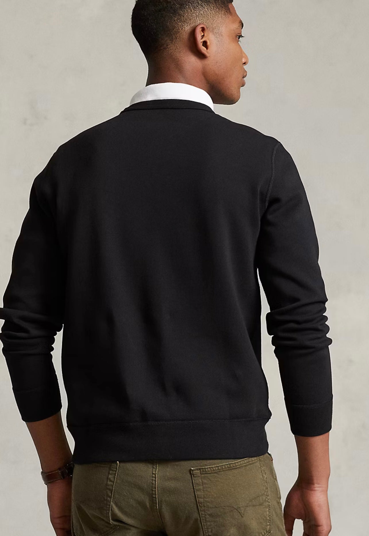 Polo Pony Double-Knit Sweatshirt - Sz. L/XL