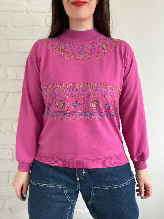 90s Barbie Retro Sweater - M