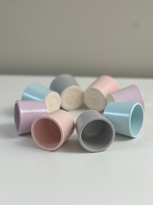 Ceramic Pastel Espresso Cups