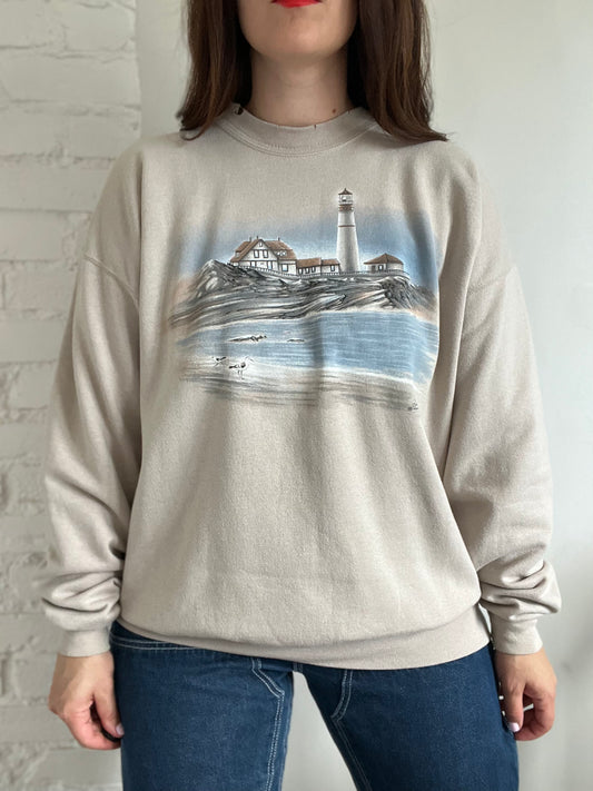Diamond Lighthouse Sweater - XL