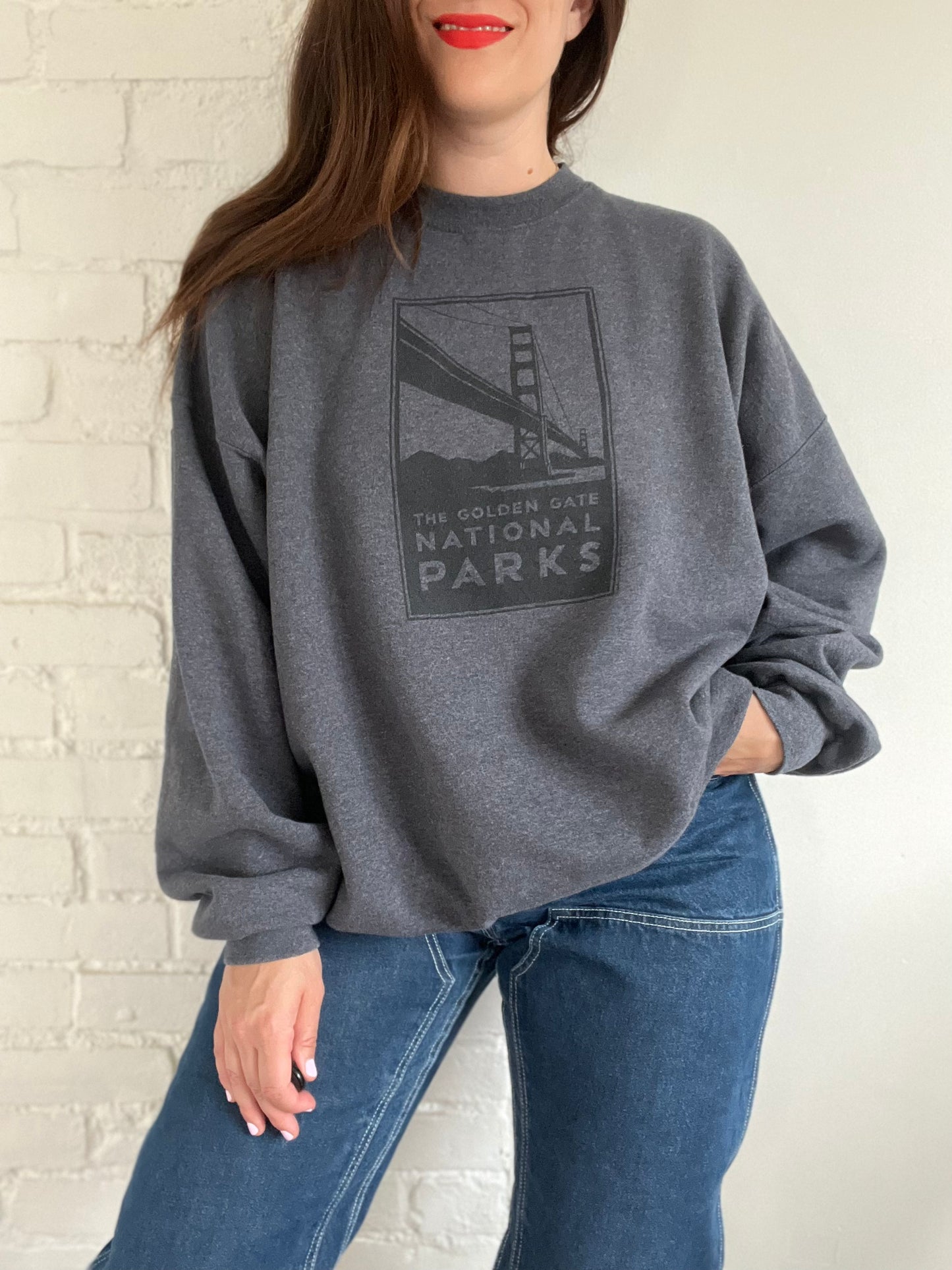 Golden Gate National Parks Bridge Sweater - 2XL