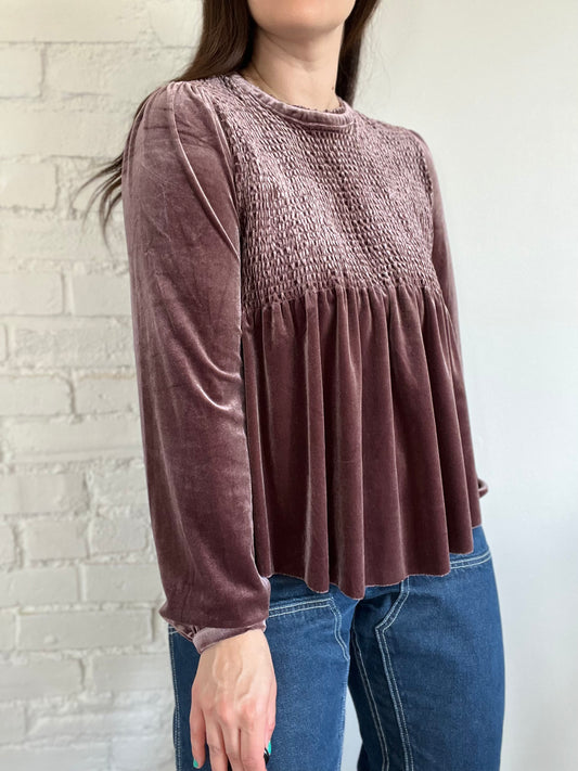 Gentlefawn Marina Velvet Top - M