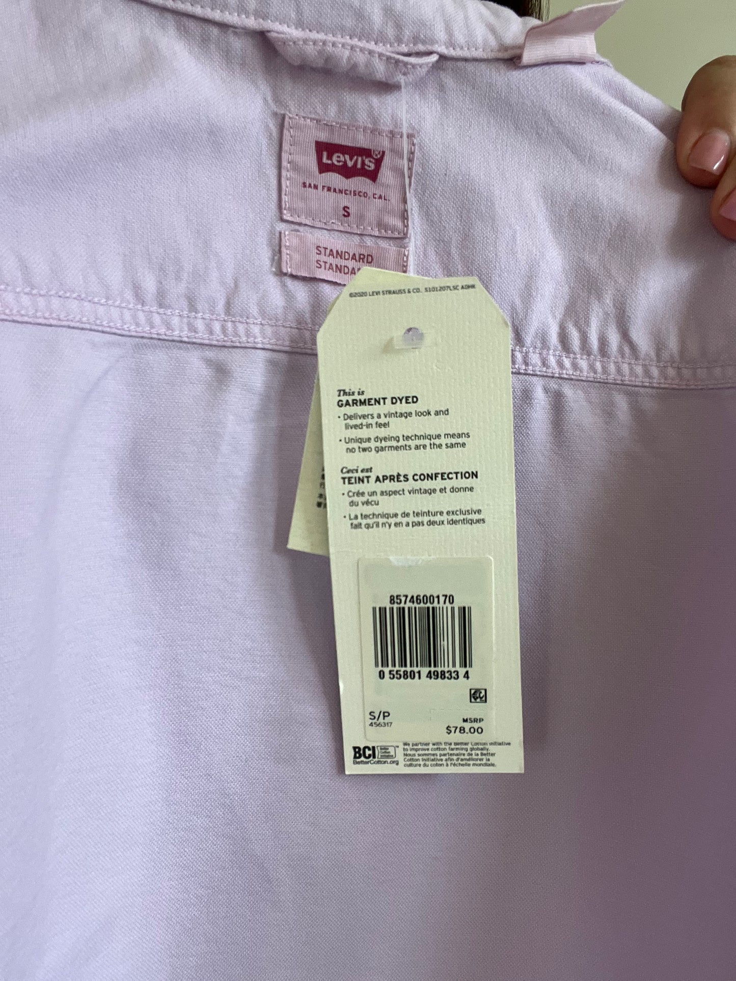 Levi's Sunset One Pocket Shirt - Mens S | Womens M