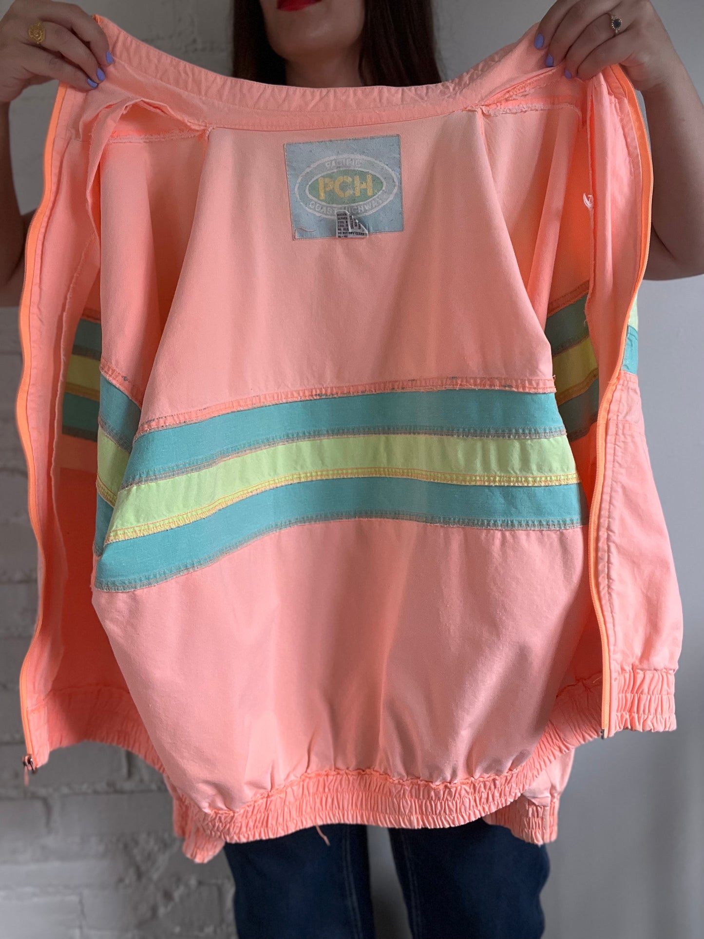 Vintage Surfer Pacific Coast Highway Jacket - L
