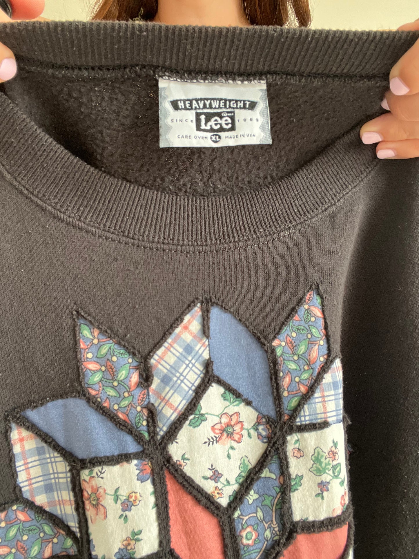 Quilted Lee Heavyweight Sweater - L/XL