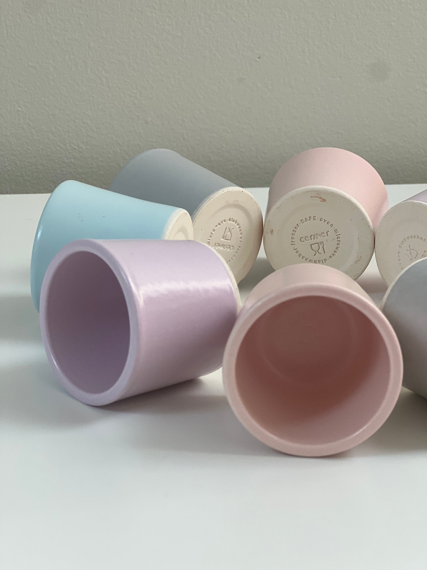 Ceramic Pastel Espresso Cups