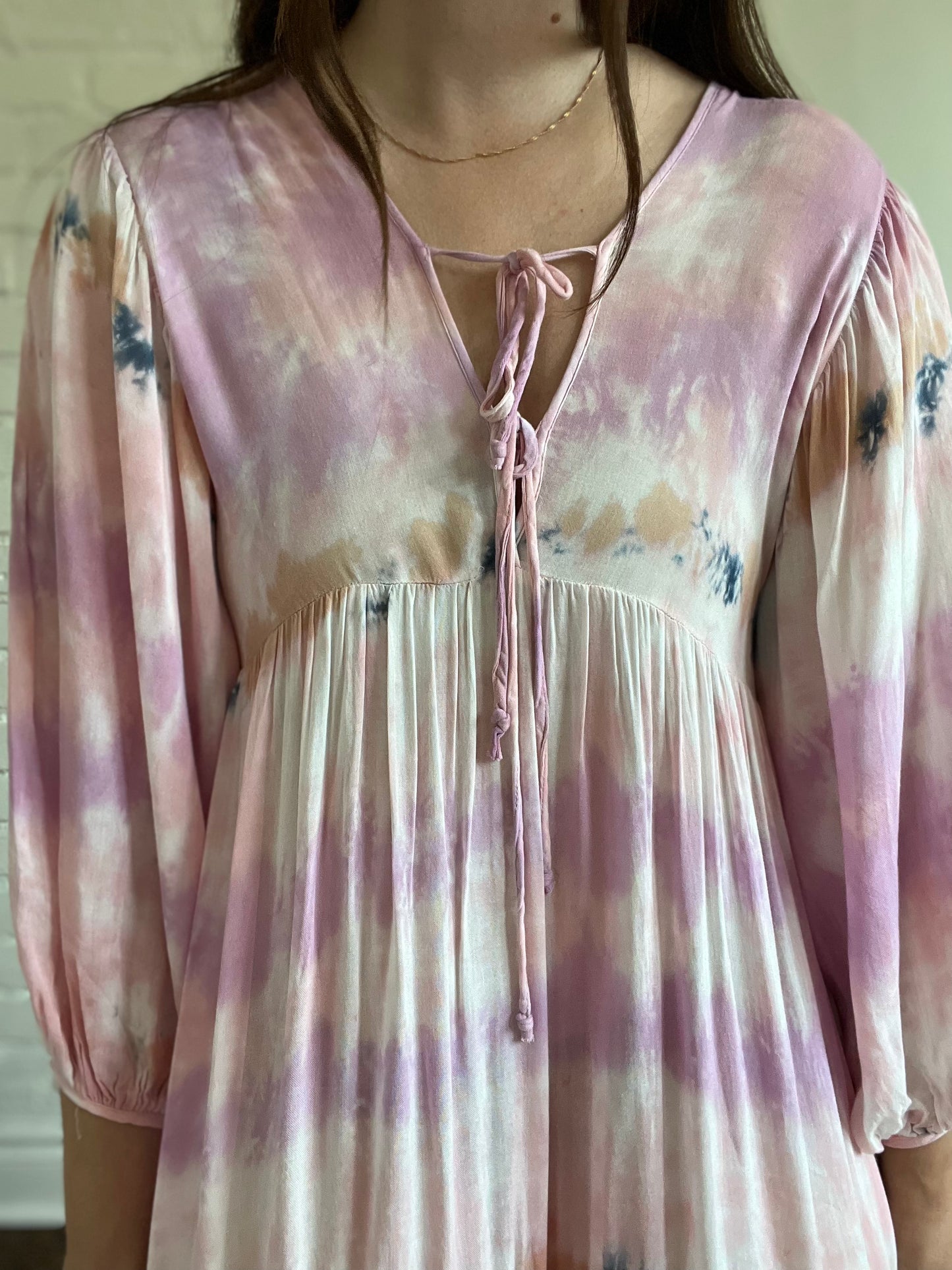 Boho Tie Dye Dress - S-XL