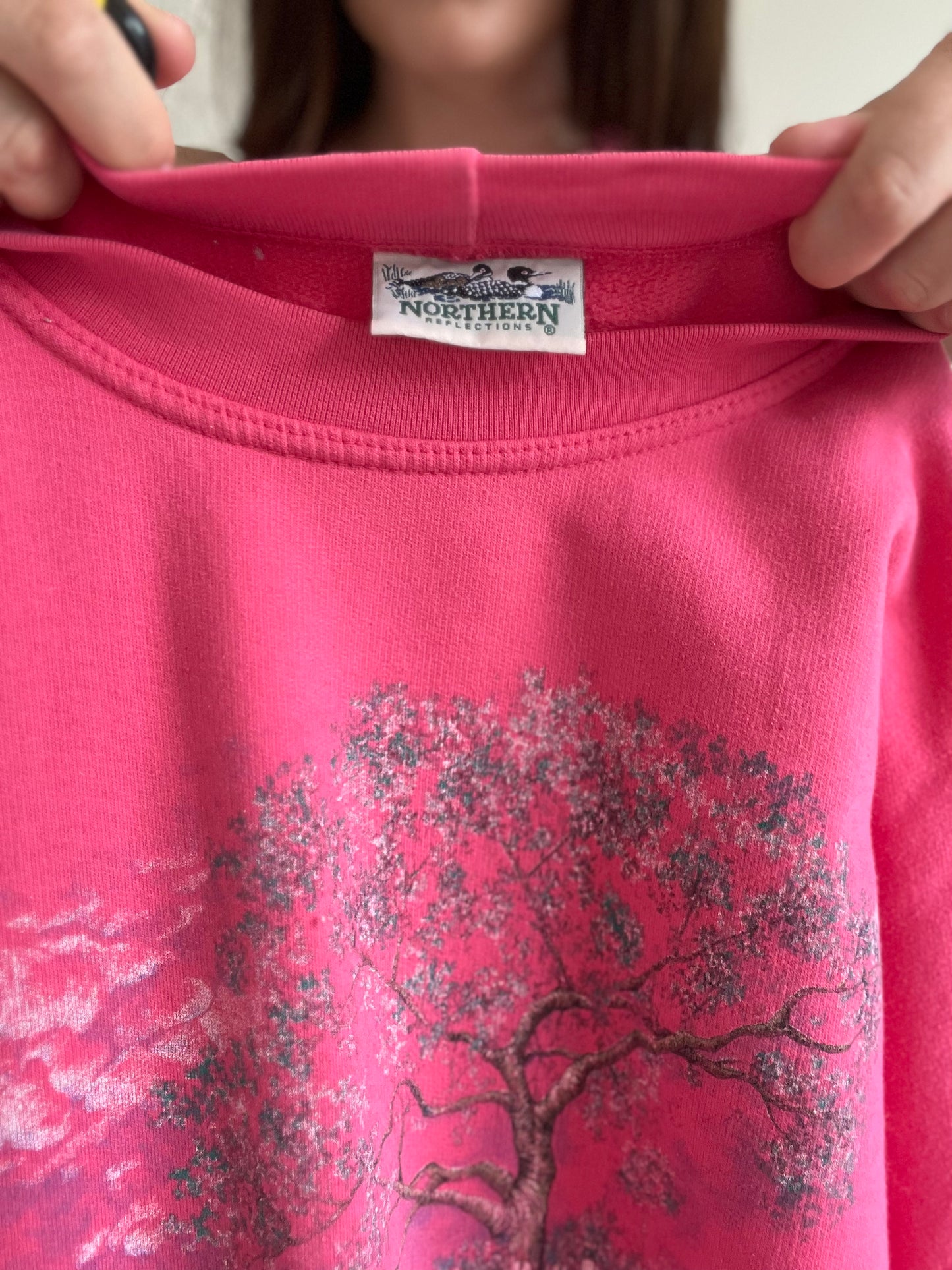 Northern Reflections Pink Bike Sweater - XL