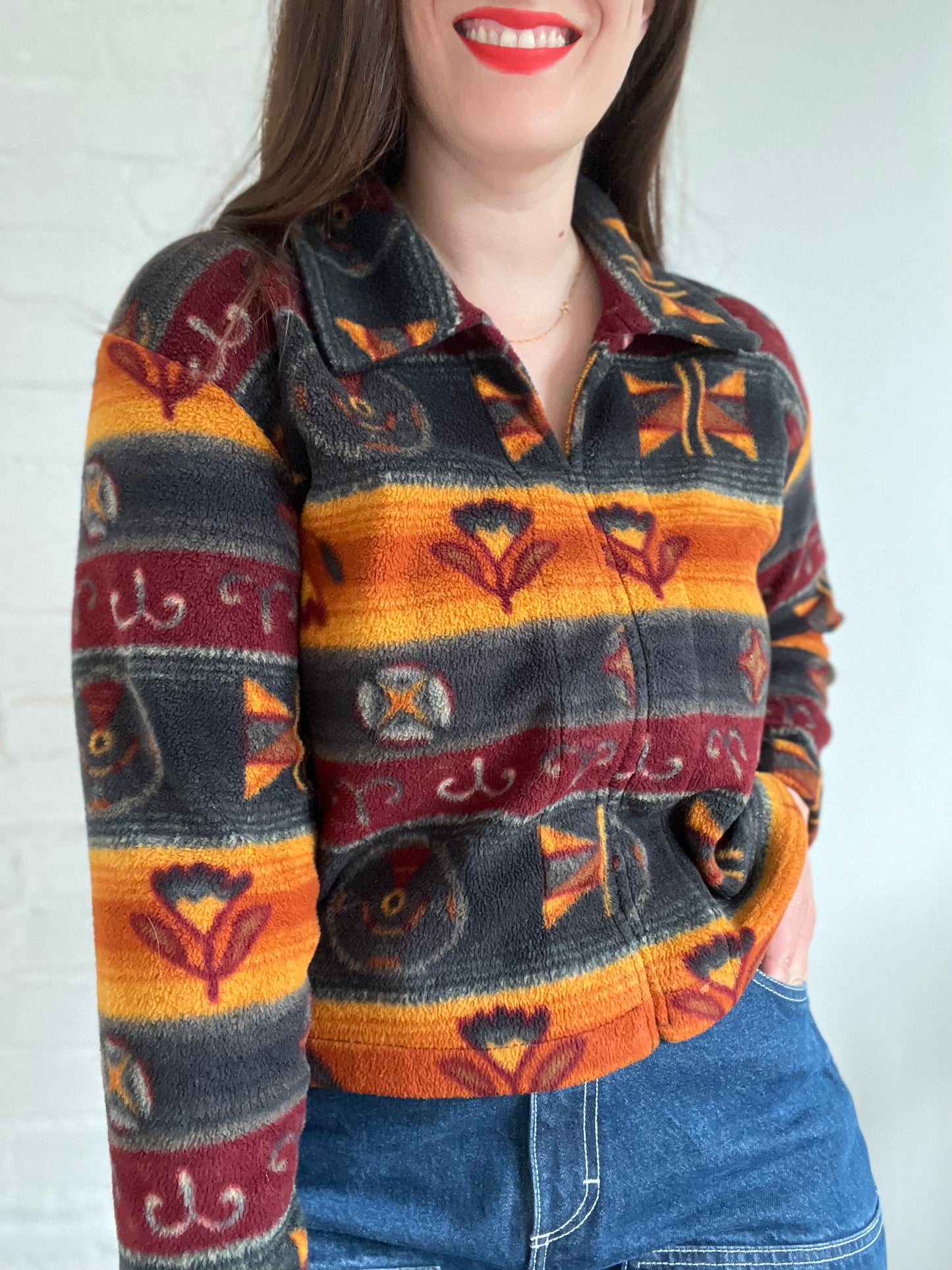 Tulip Fleece Pullover - M/L