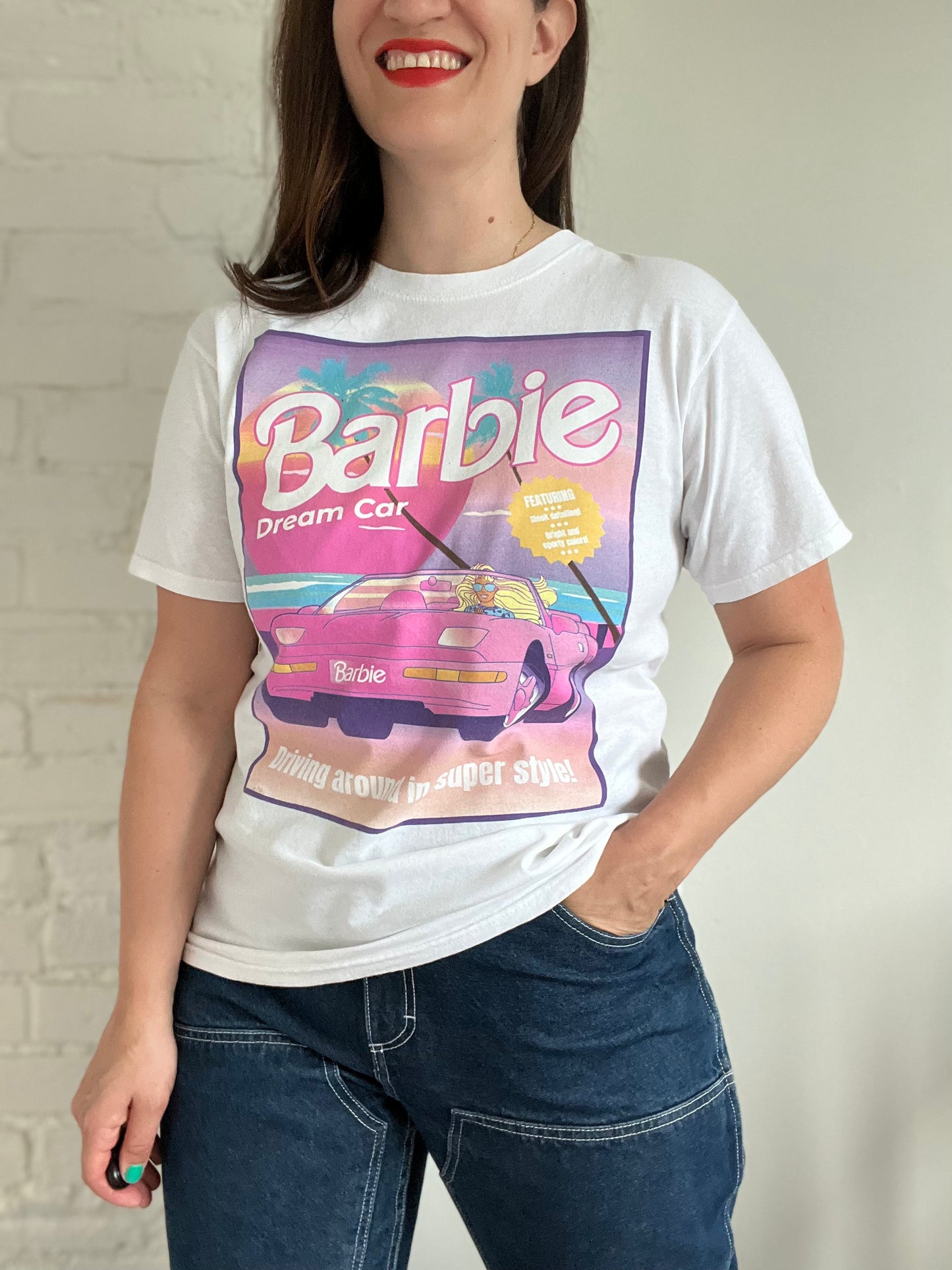 Barbie Dream Car T-Shirt - L