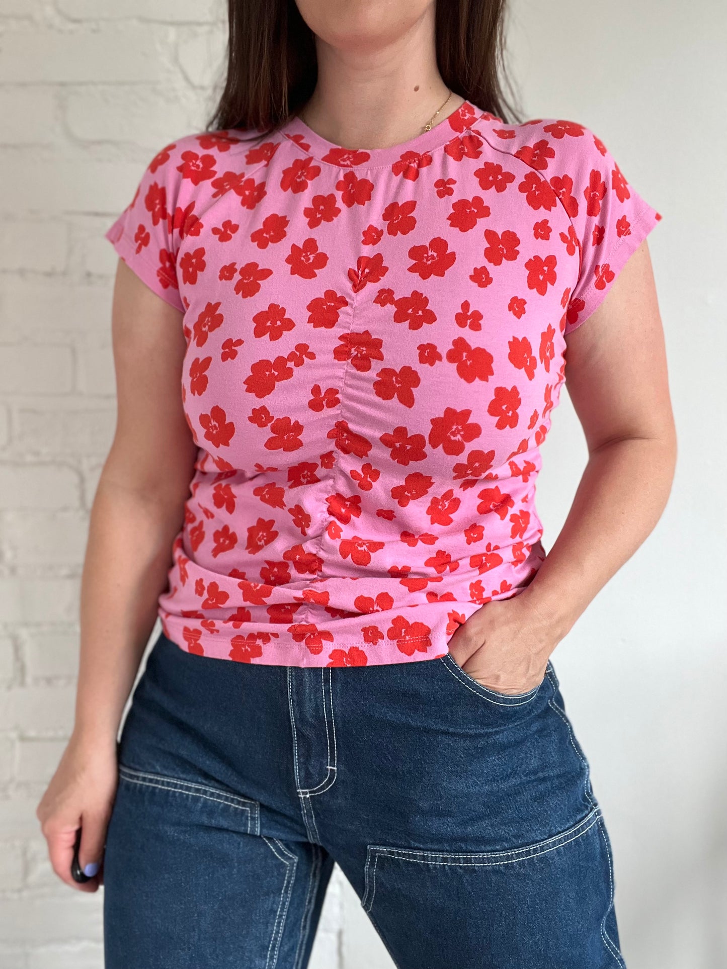 Hold Me Tight Floral T-Shirt - XL