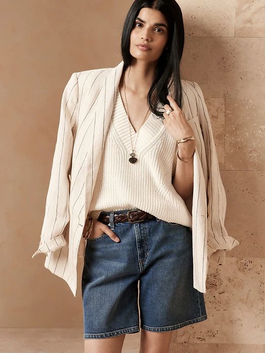 Cima Oversized Sweater Vest - S (oversized)