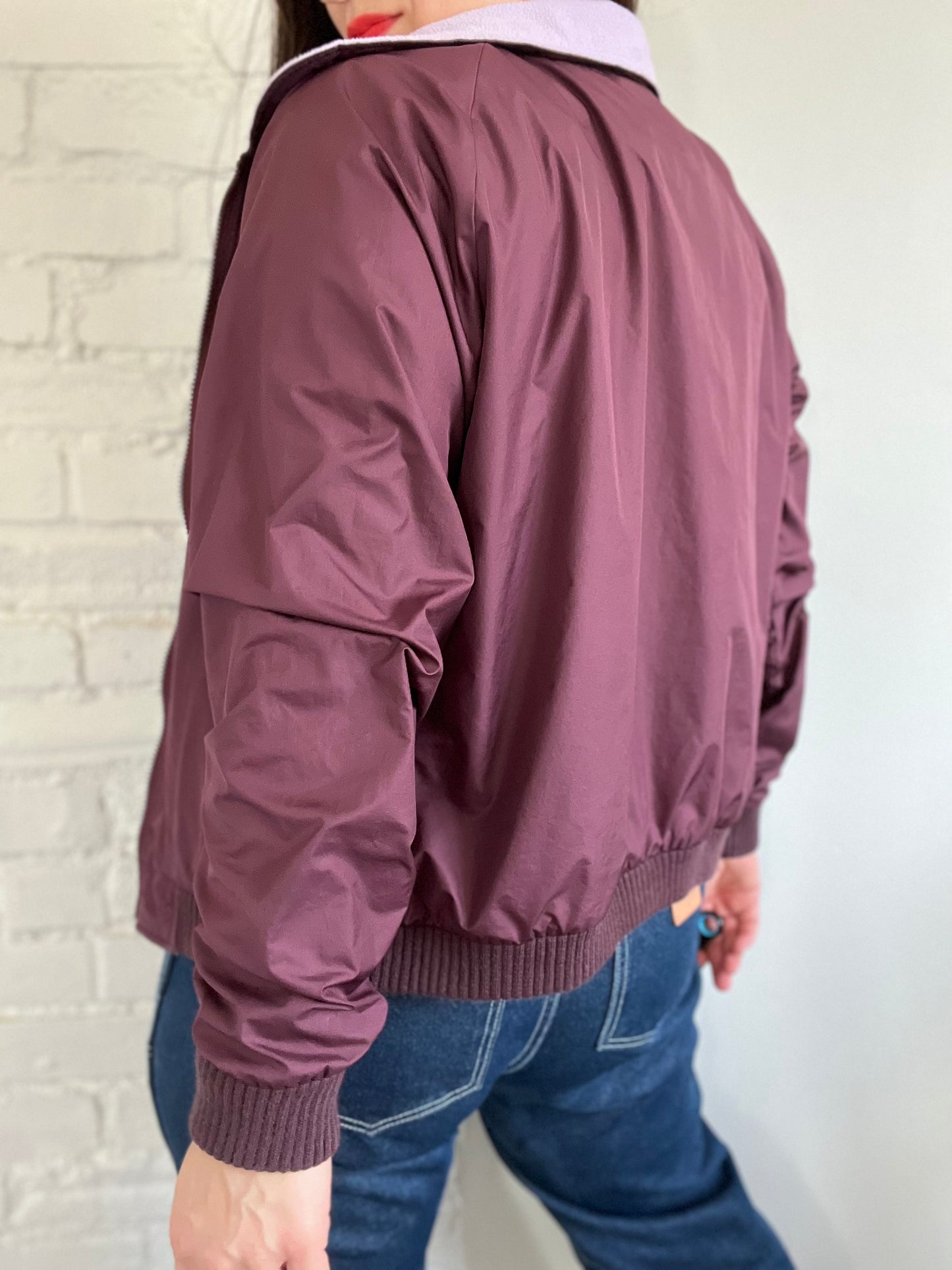 Reversible Patagonia Fleece Jacket - M
