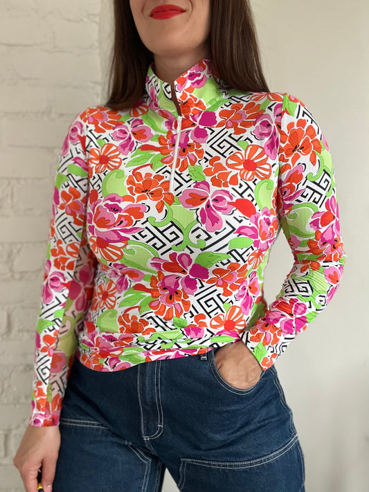 Sun Protective Long Sleeve Sport Top - M