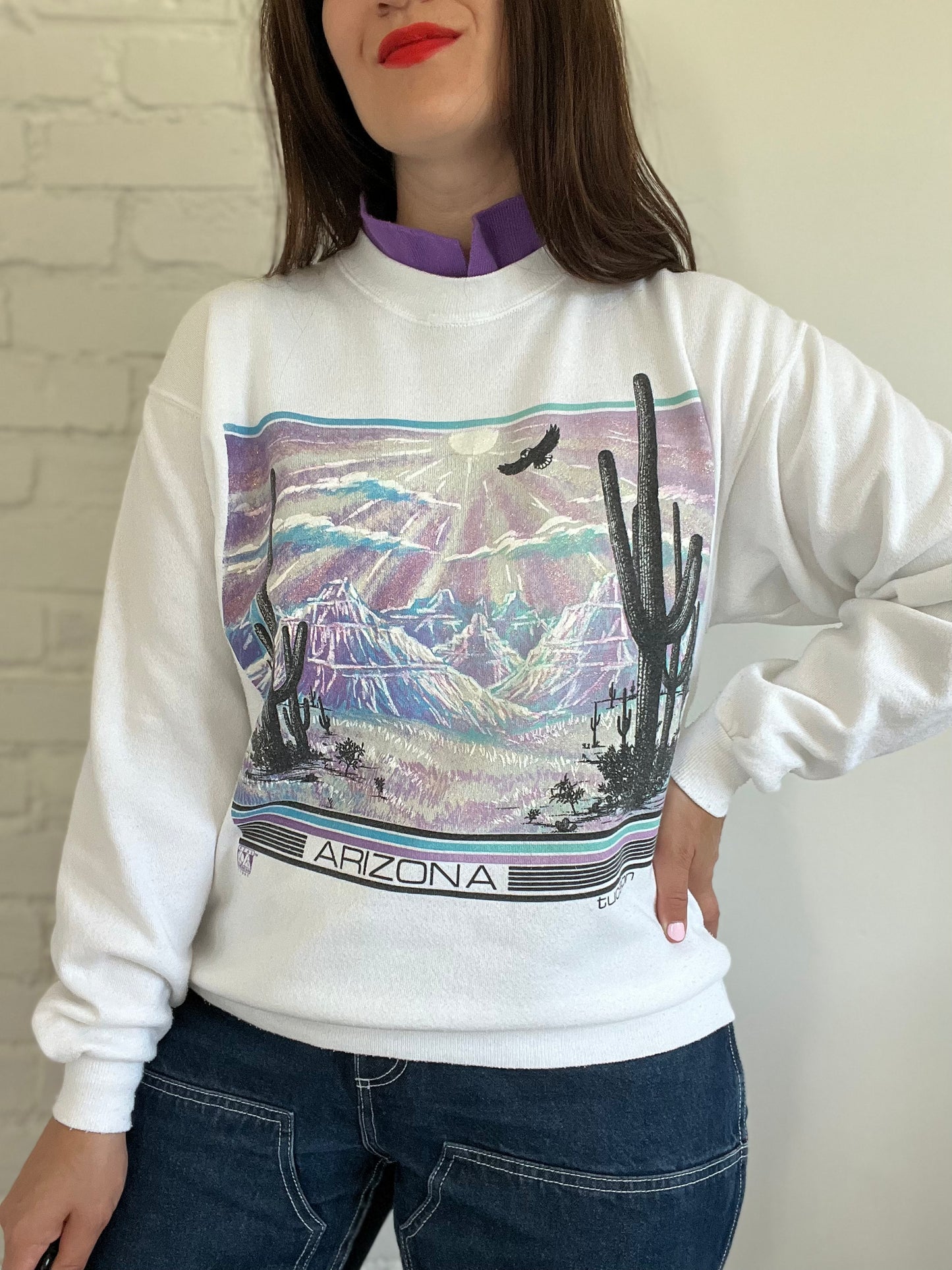 Vintage Arizona Tucson Sparkle Sweater - L