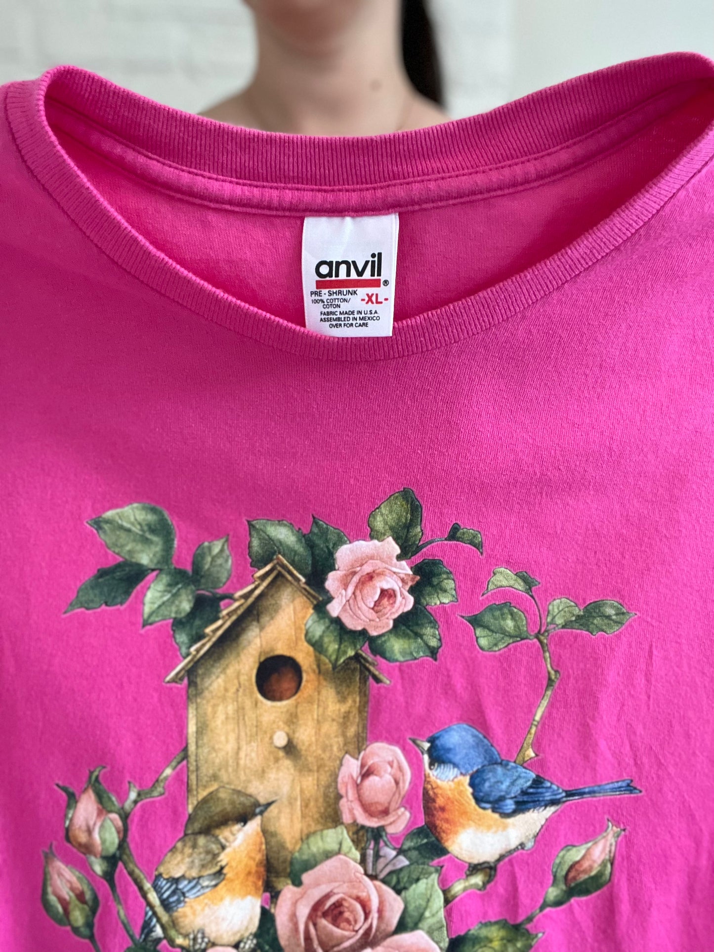 Hot Pink Cottage Tee - Size XL