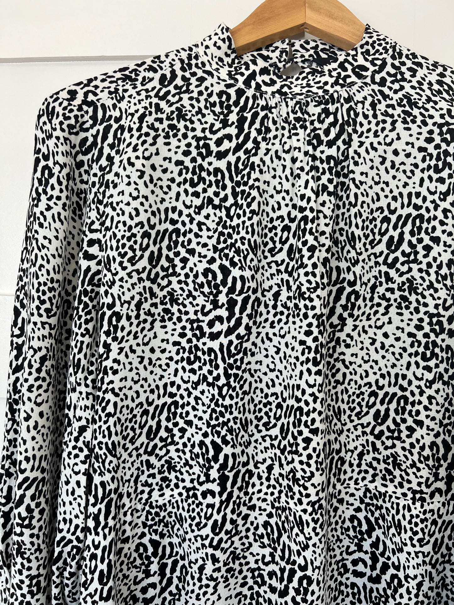 Polka Animal Maxi Dress  - XS