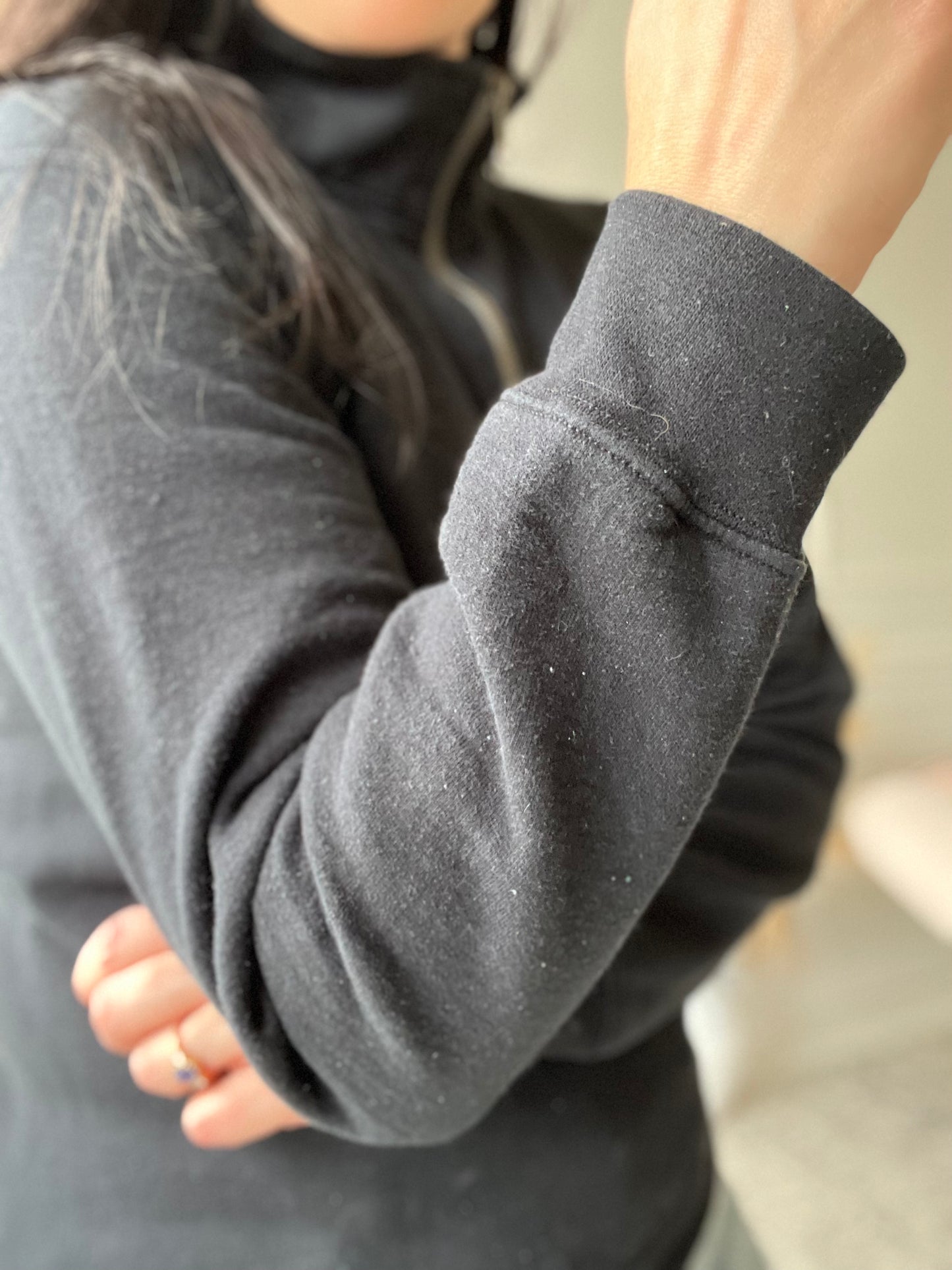 Home Is Toronto Crescent 1/4 Zip  - Size XS