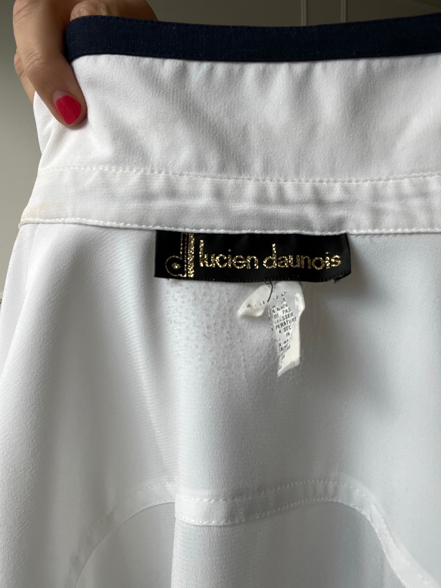 Geometrical Embroidered Button-Up - Size XL/XXL