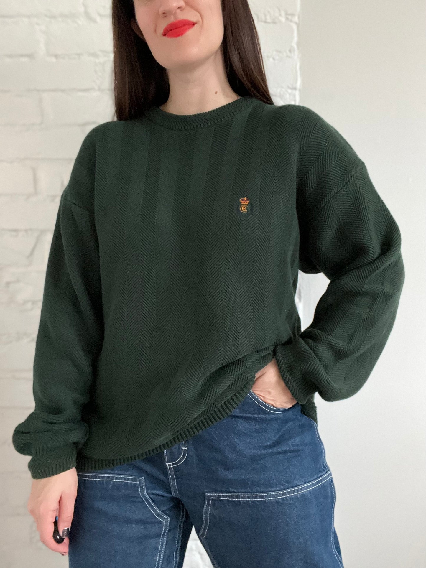 Ralph Lauren Chevron Classic Sweater - L