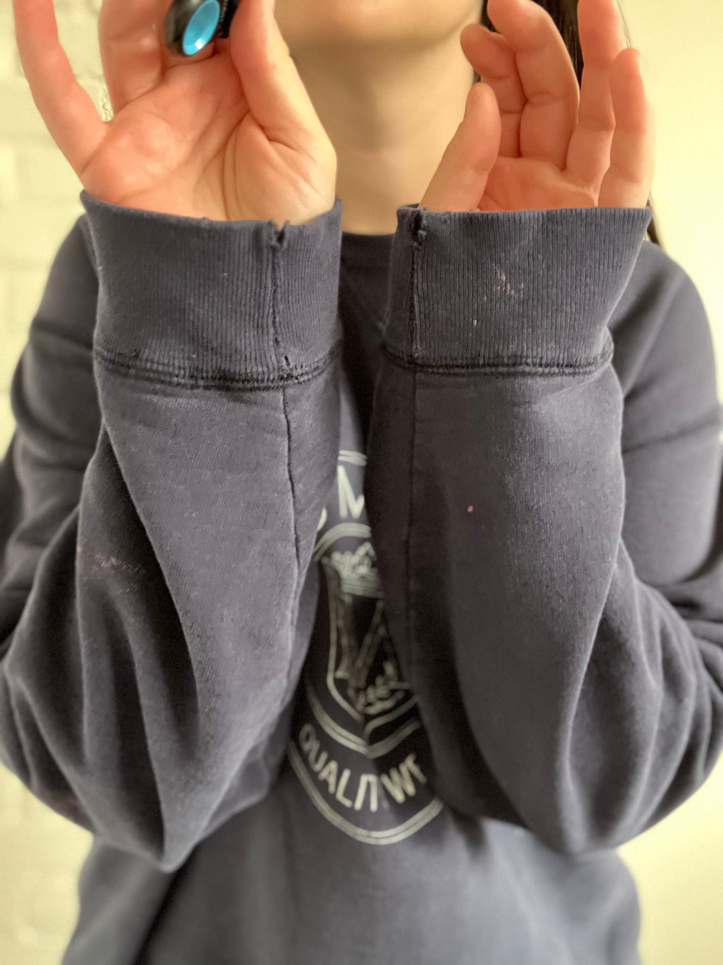 Vintage Club Monaco Heritage Crest Sweater - Mens L