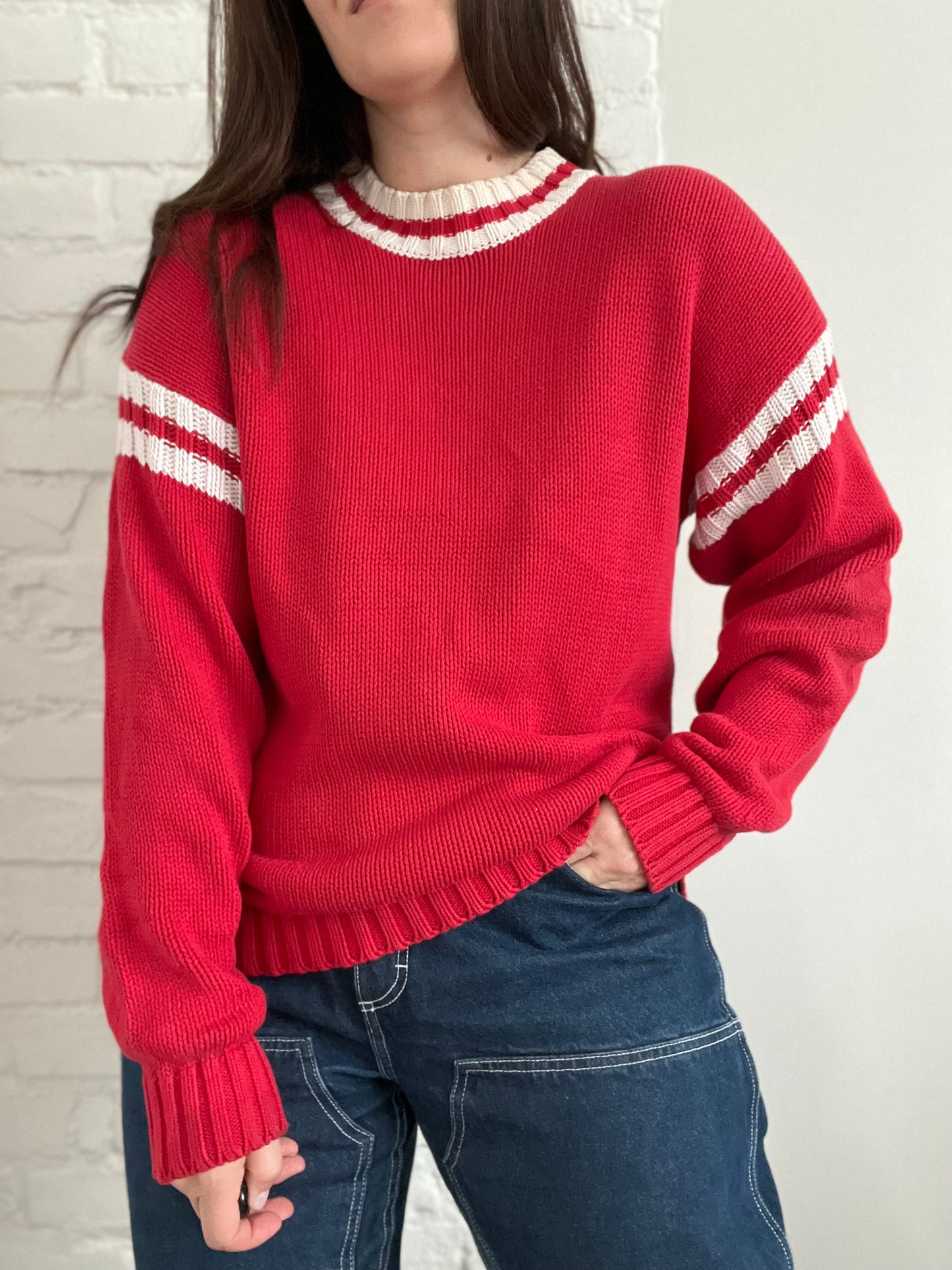Vintage Rugby Gap Sweater - L