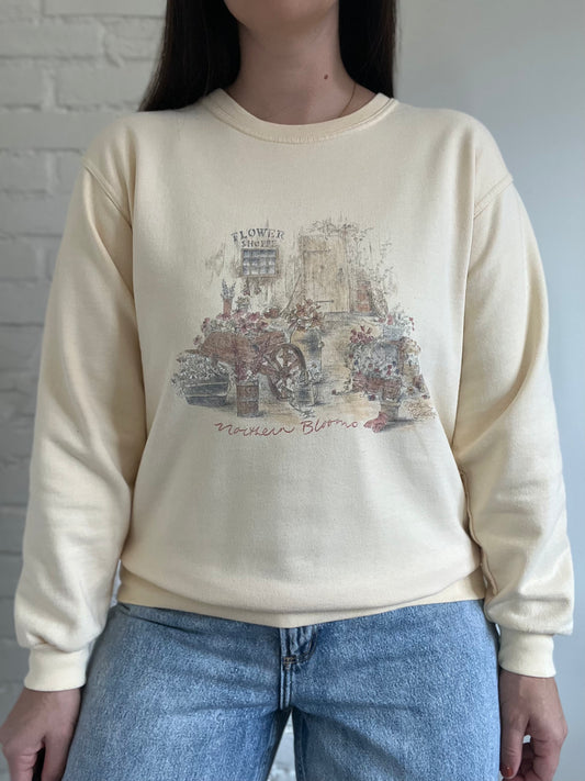 Northern Reflections Flower Shop Sweater - S