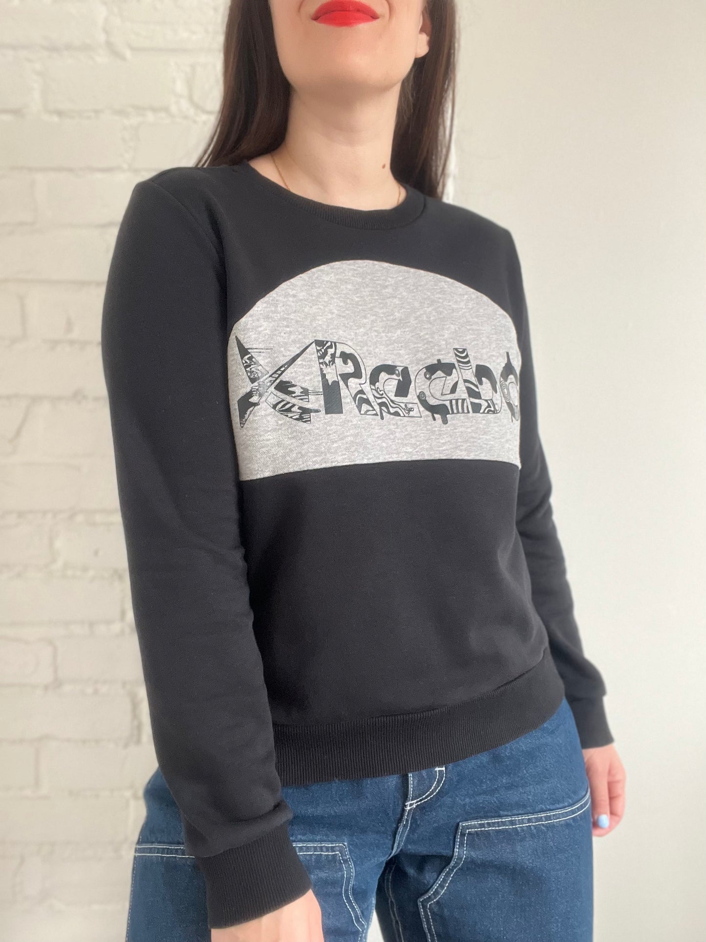 Oldschool Reebok Crewneck Sweater - M