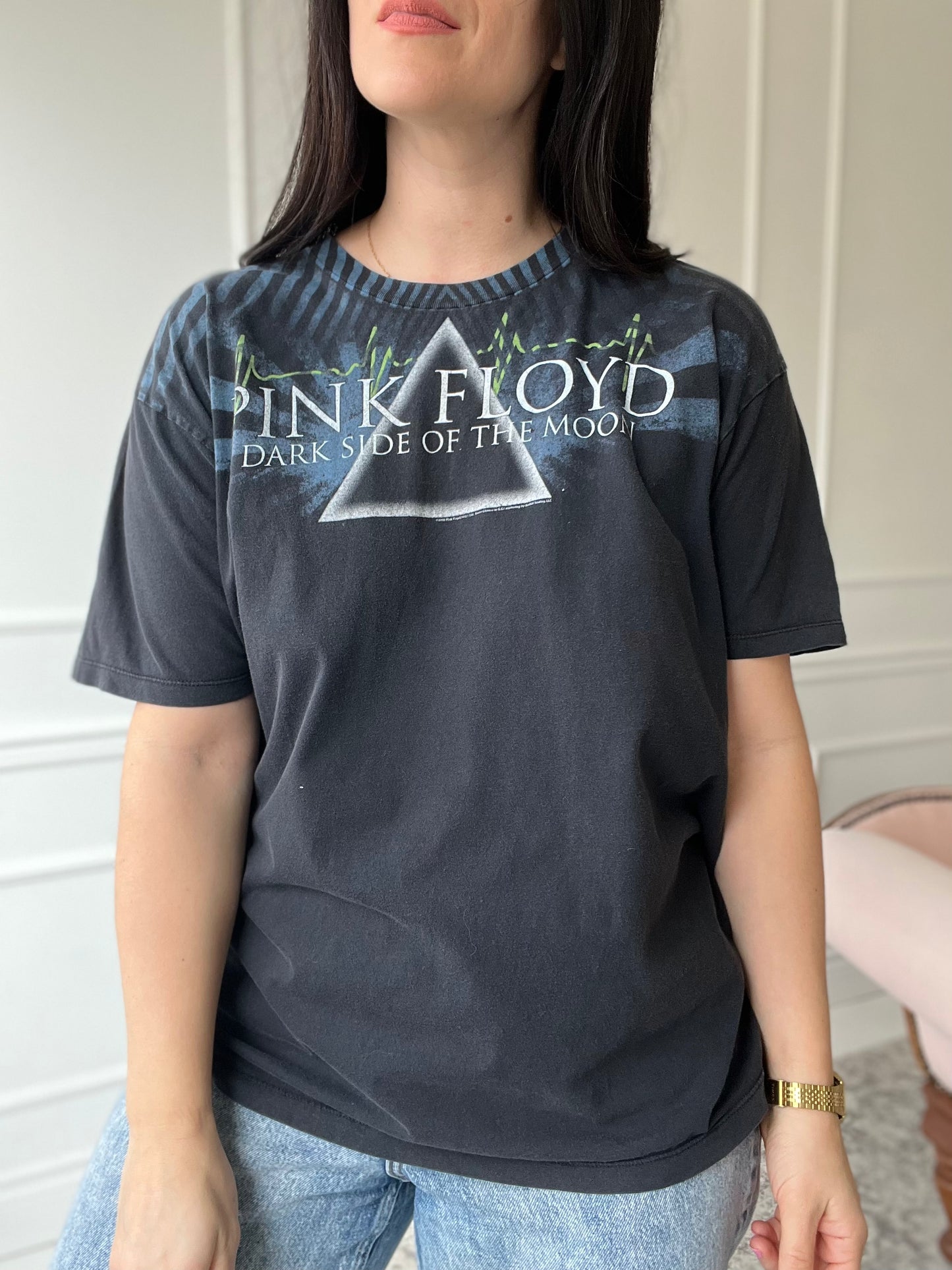 Vintage Pink Floyd Dark Side of the Moon Tee - Size Mens L/XL