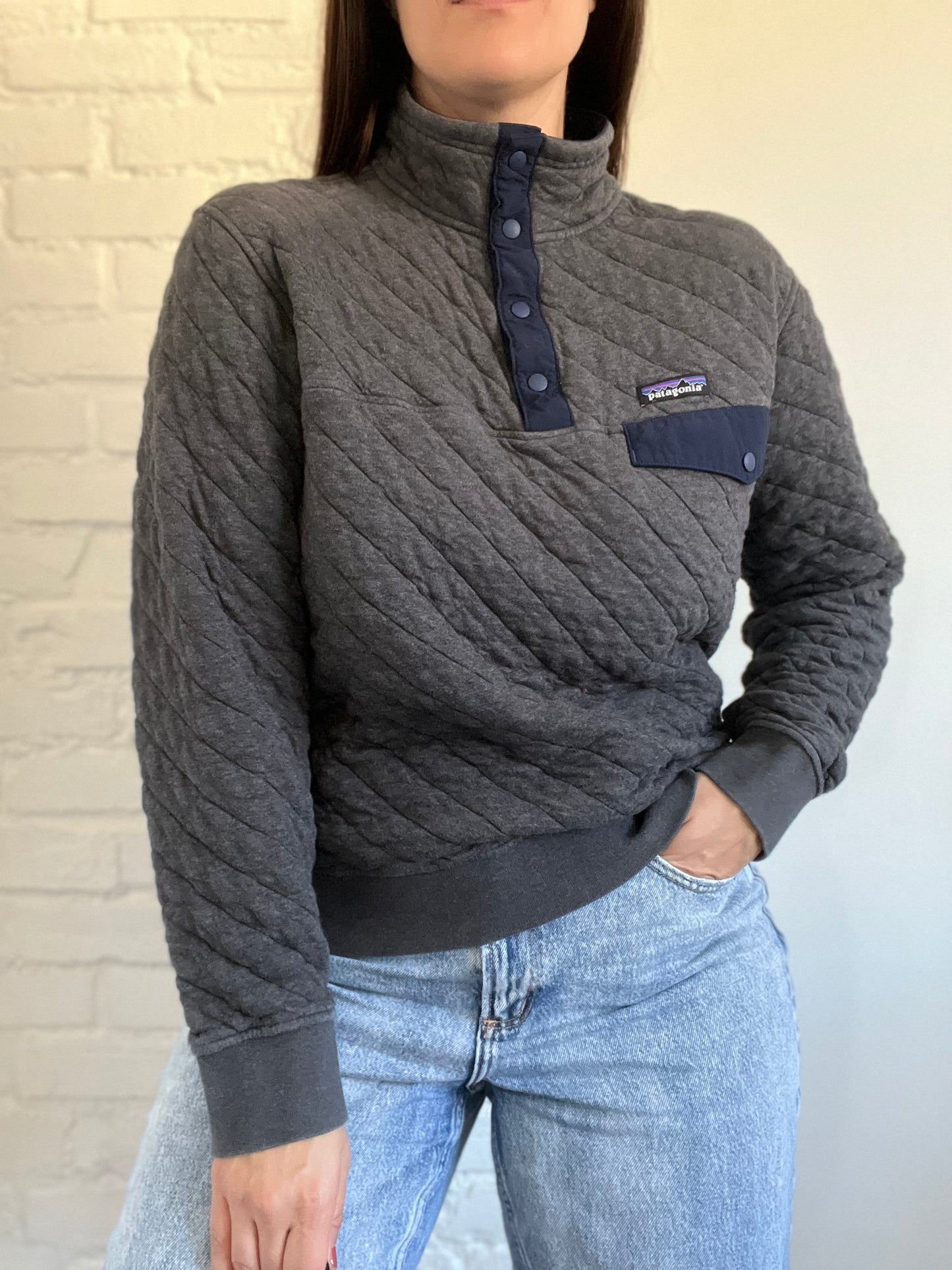 Patagonia Quilted Synchilla Sweater - M