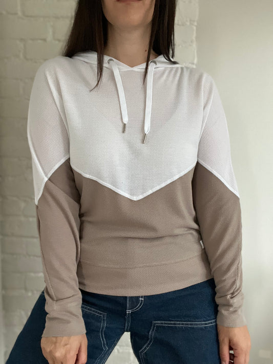 Sporty Waffle Pullover - Size L