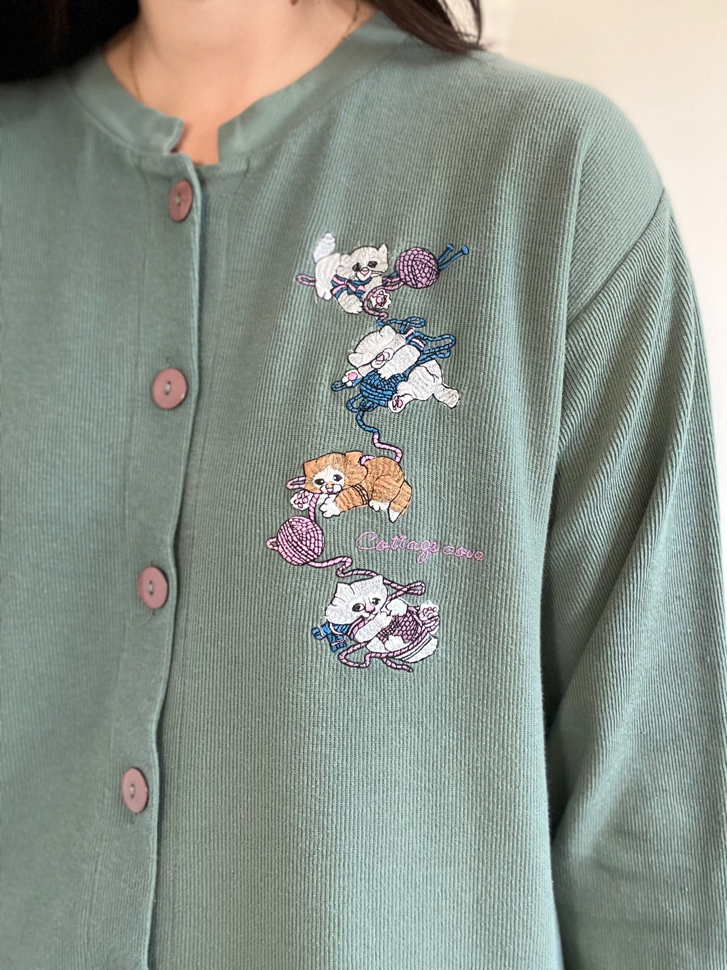 Cats Cottage Cove Sweater - Size M/L